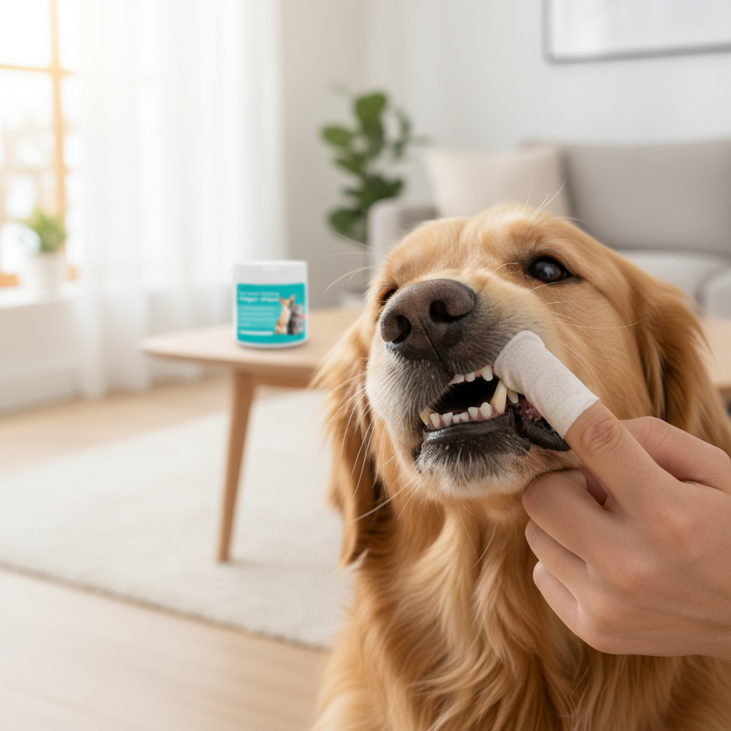 Pet Cleaning Gloves & Wipes — Complete Hygiene Kit