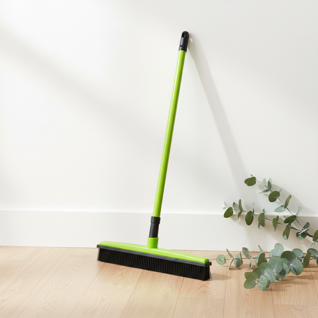 Pet Hair Removal Broom Mop — Hands-Free & Washable