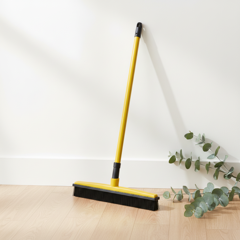 Pet Hair Removal Broom Mop — Hands-Free & Washable