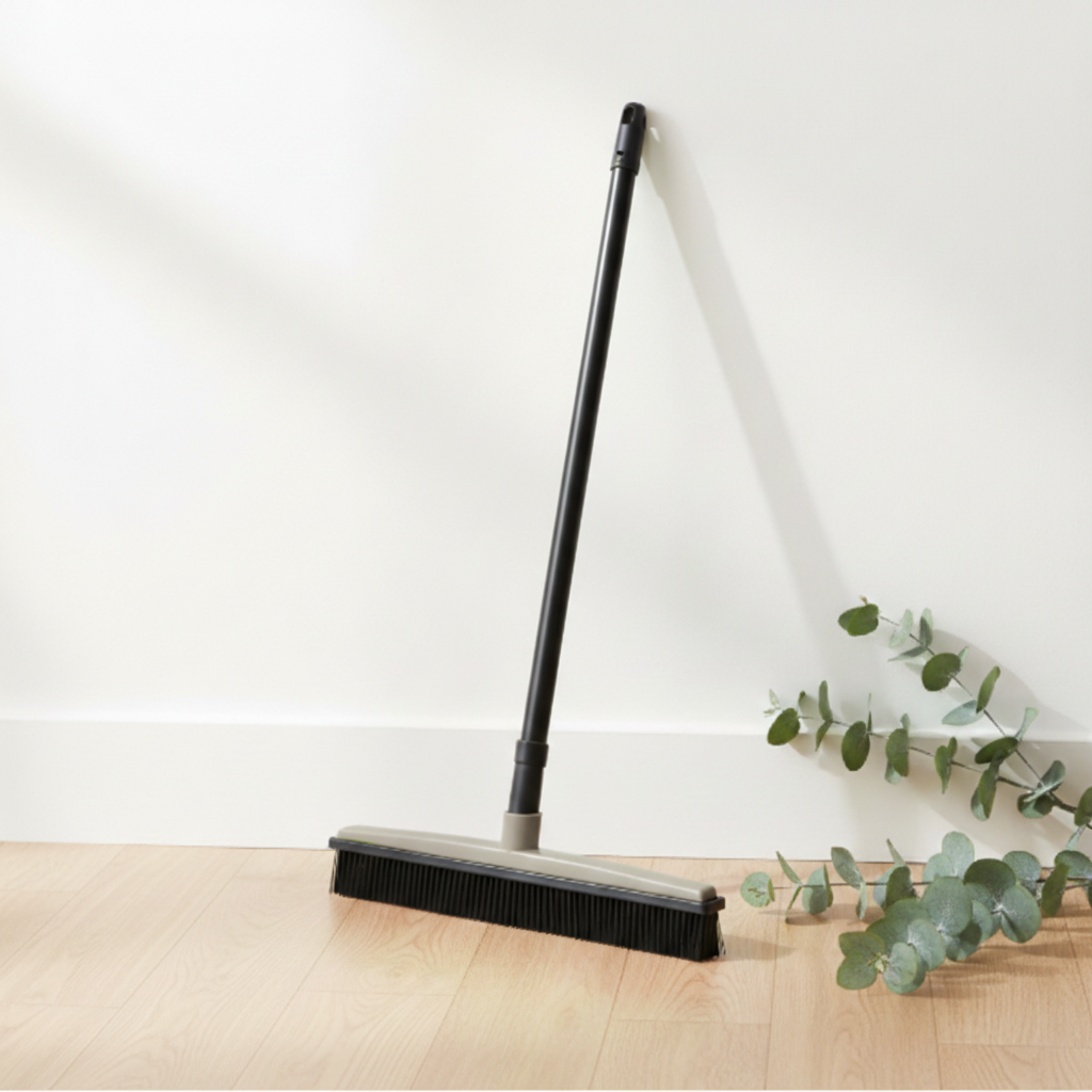 Pet Hair Removal Broom Mop — Hands-Free & Washable