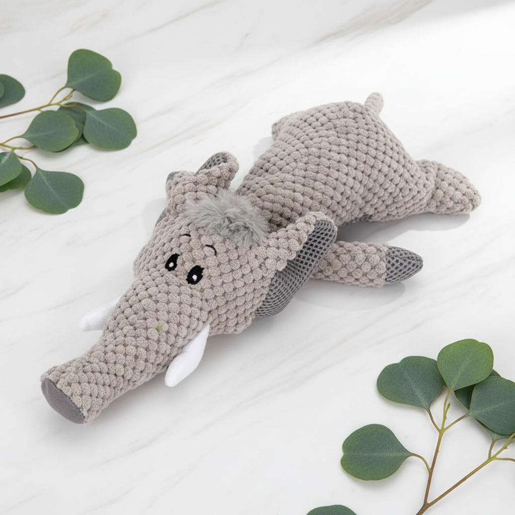 Corgi & Husky Plush Squeaky Pet Toy — Banish Boredom