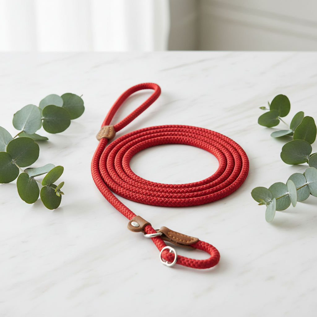 Premium Nylon Dog Collar & Lead Set