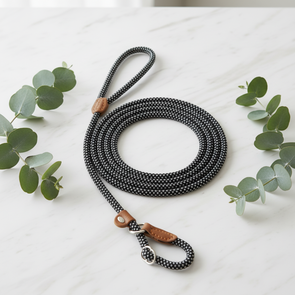 Premium Nylon Dog Collar & Lead Set
