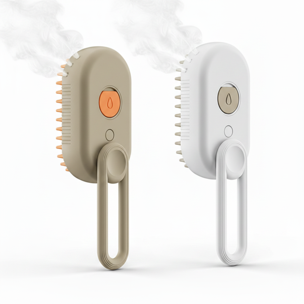 3-in-1 Electric Steam Grooming Brush for Pets