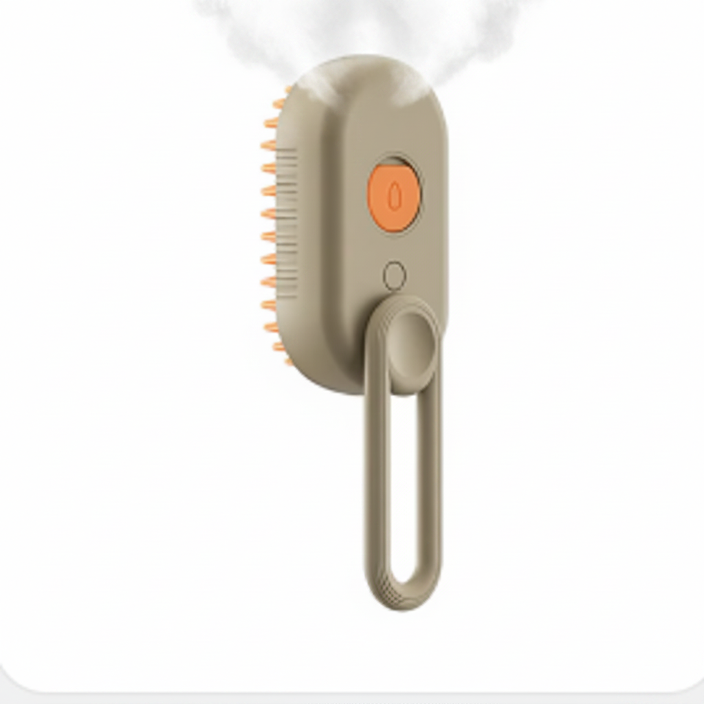 3-in-1 Electric Steam Grooming Brush for Pets