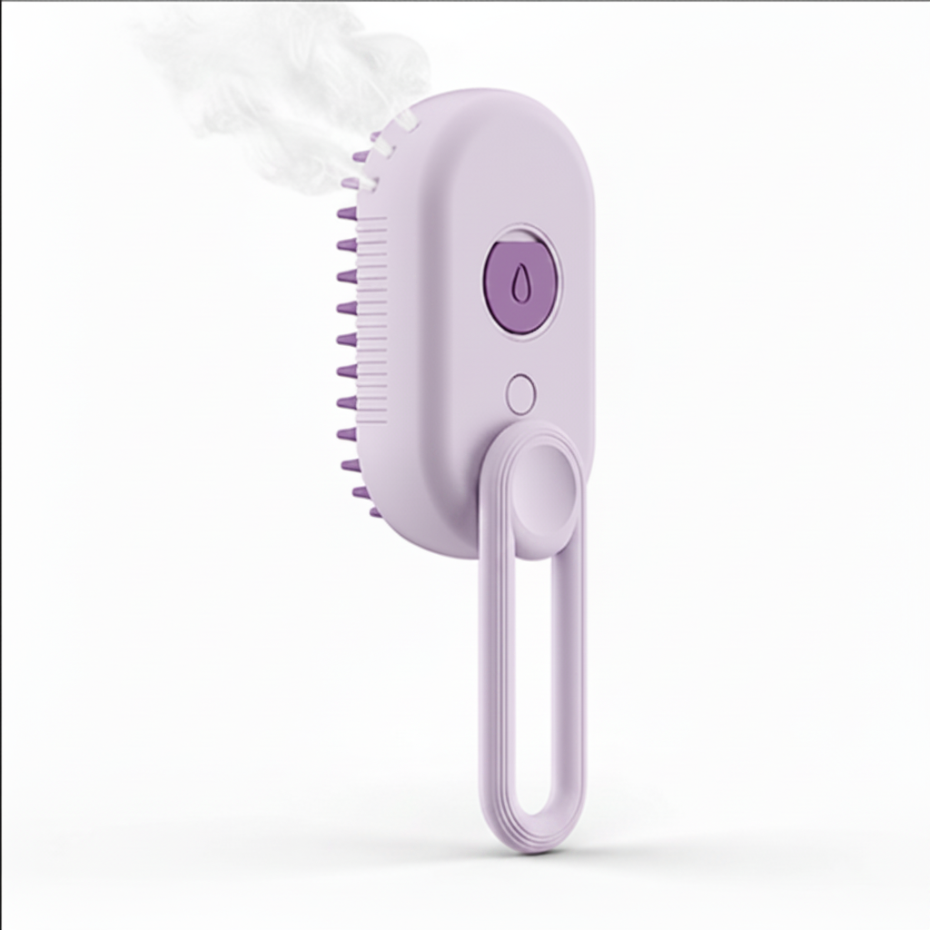 3-in-1 Electric Steam Grooming Brush for Pets