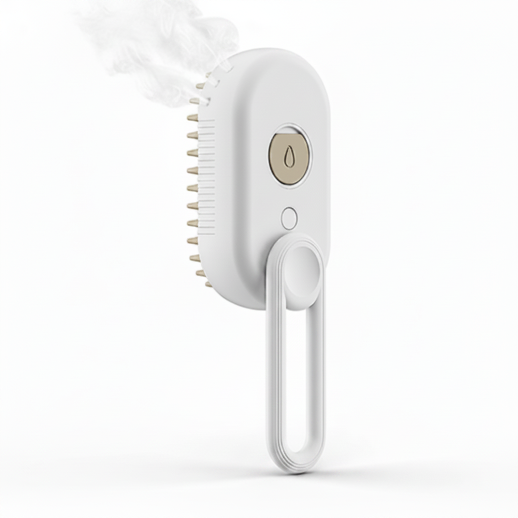 3-in-1 Electric Steam Grooming Brush for Pets