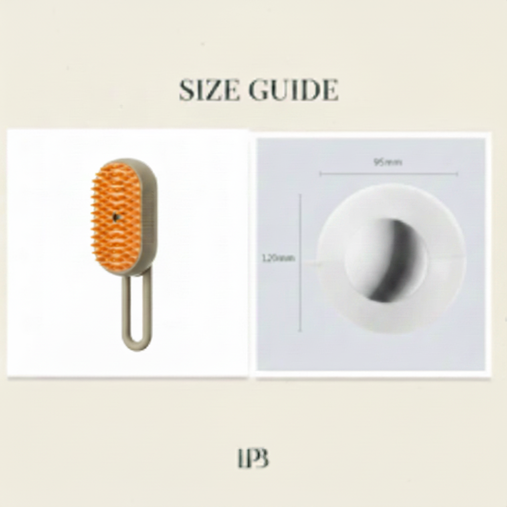 3-in-1 Electric Steam Grooming Brush for Pets