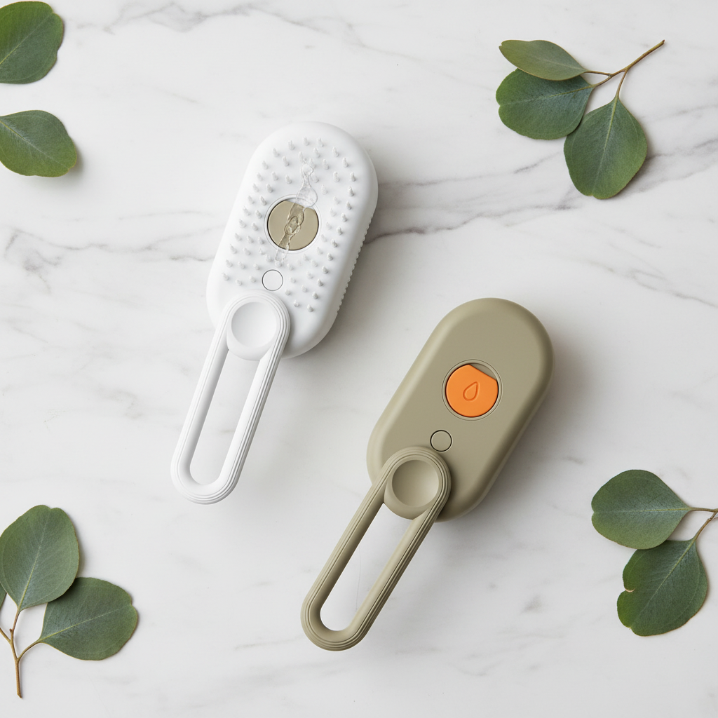 3-in-1 Electric Steam Grooming Brush for Pets