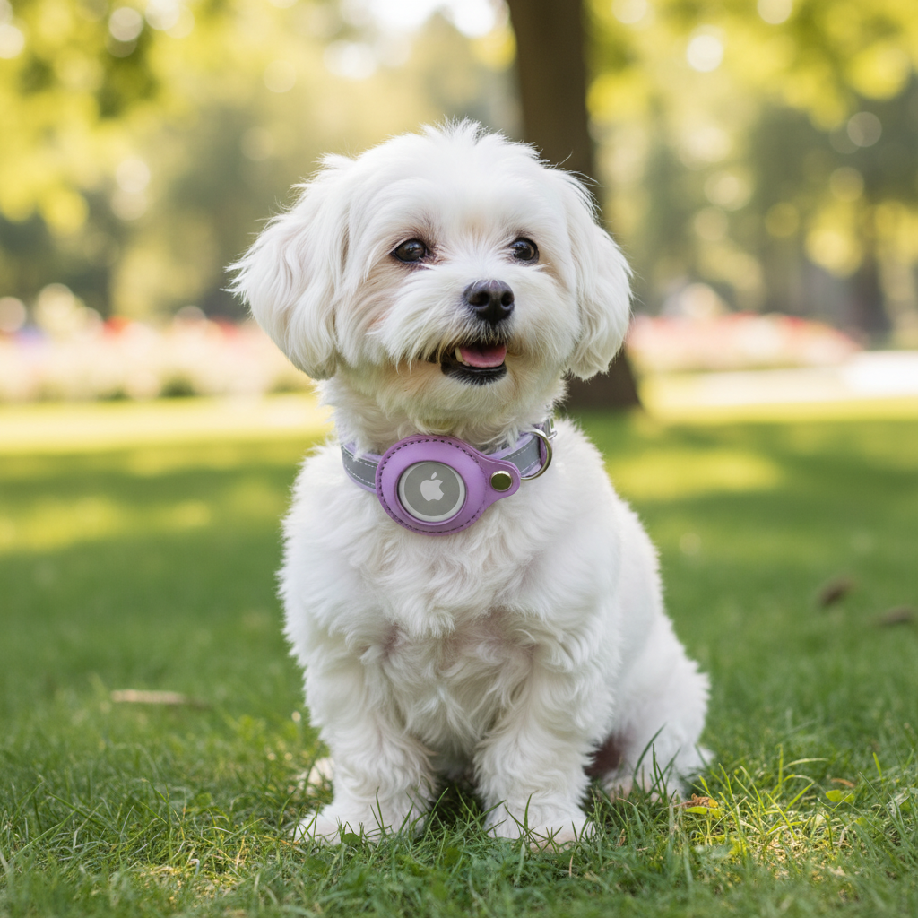GPS Tracker Protective Cover Pet Collar — Waterproof & Reflective